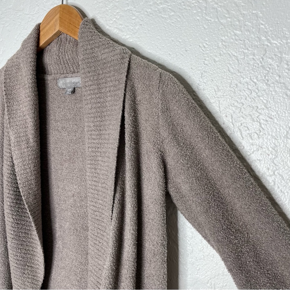 BAREFOOT DREAMS Cozy Lite Circle Cardigan Taupe Size XS/S - Picture 8 of 13